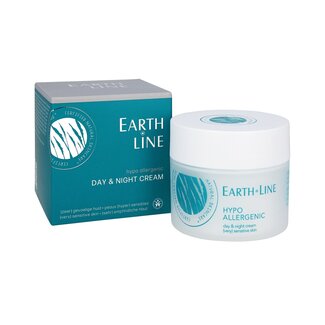 Earth Line Crema Giorno e Notte Ipoallergenica 50 Millilitri