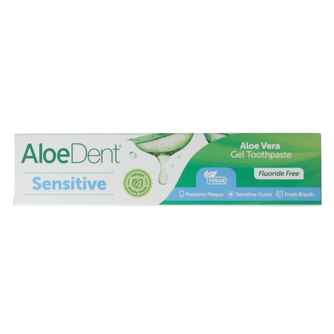 Aloe dent aloe vera tandpasta sensitive 100 Milliliter