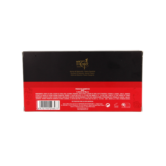 Luxury toilet soap box 3 x 90 grams 270 Gram