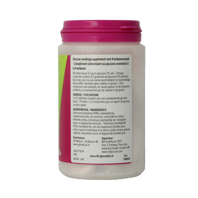 Himbeer-Nachfüllpackung 50 Tabletten