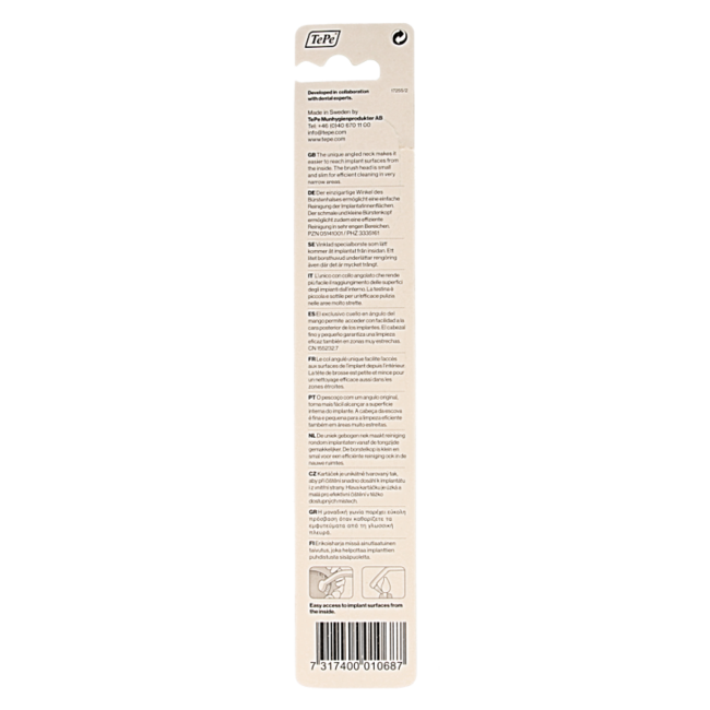 TePe Toothbrush implant care universal 1 Piece