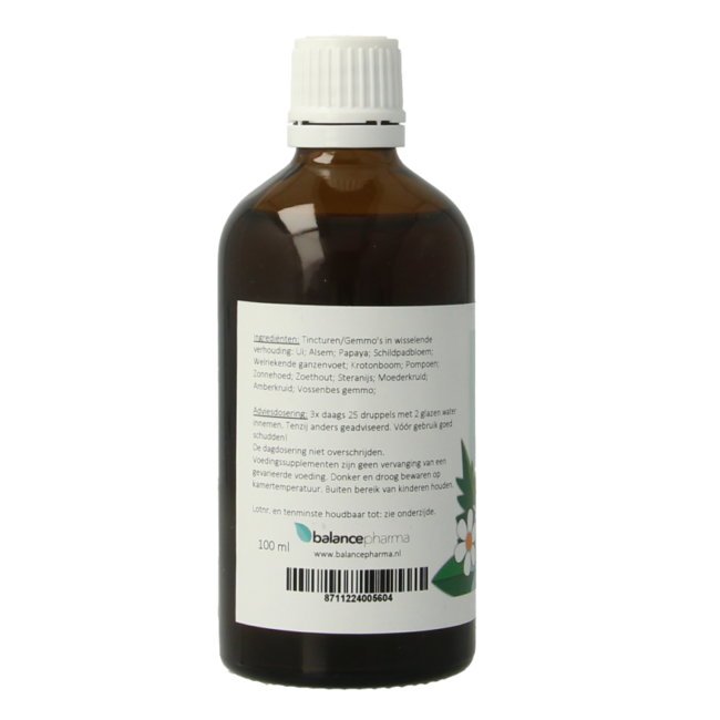 Balancepharma HGP034 Gemmoplex Parasitic Lymph 100 Millilitre