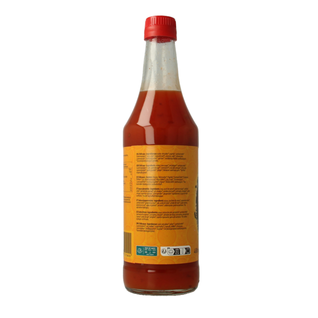 Salsa de chile bio 480 mililitros
