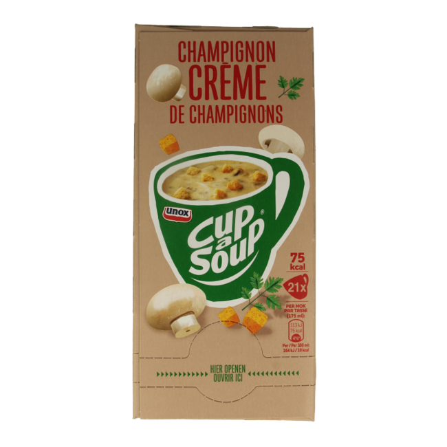Soupe aux champignons 21 sachets