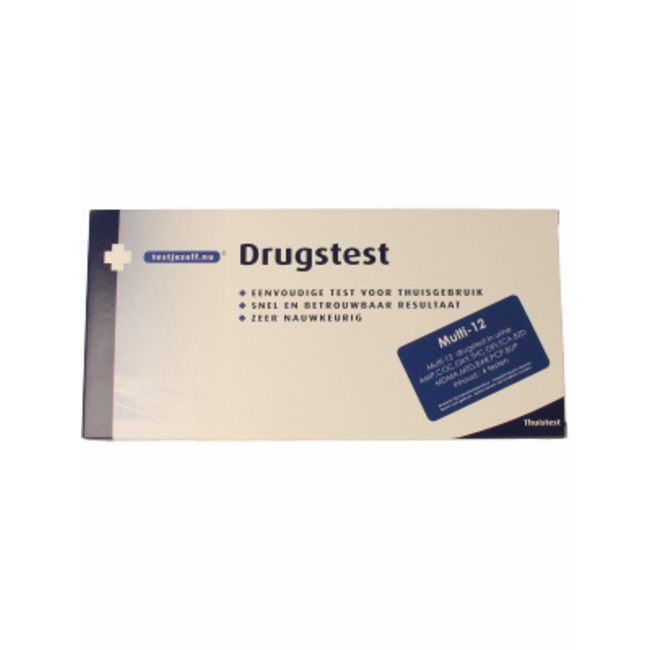 Testjezelf.nu Test multidrogue 12 urines 4 pièces