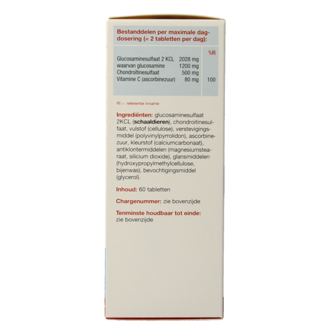 Glucon Combi Glucosamina y Condroitina Vitamina C 60 Comprimidos