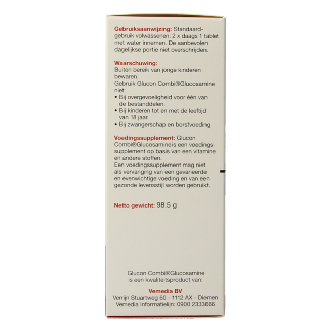 Glucon Combi Glucosamina e Condroitina Vitamina C 60 Compresse