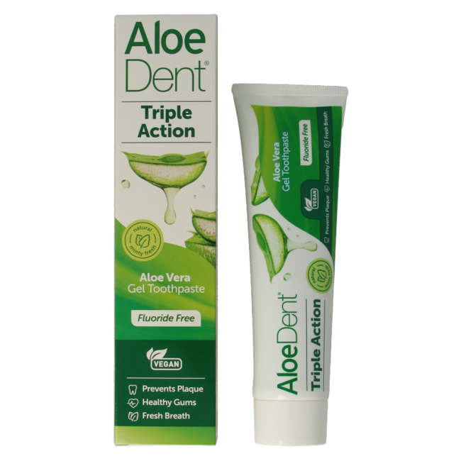 Pasta de dientes Aloe Dent Aloe Vera Triple Acción 100 ml
