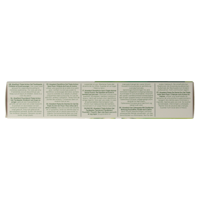 Aloe dent Aloe Vera Zahnpasta Triple Action 100 Milliliter