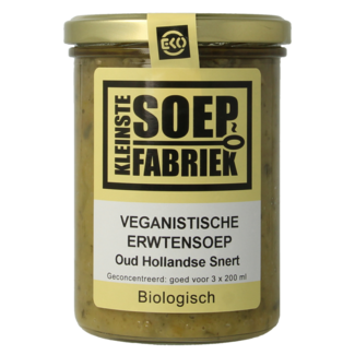 Kleinstesoepfabriek Erbsensuppe/Snert vegan Bio 400 Milliliter