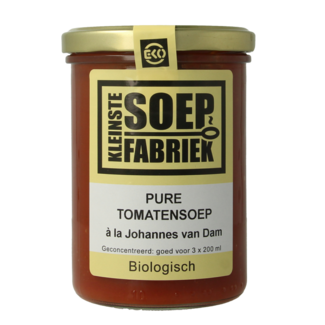 Kleinstesoepfabriek Sopa de tomate pura bio 400 mililitros