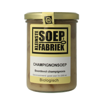 Kleinstesoepfabriek Sopa de champiñones bio 400 gramos