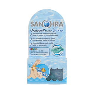 Sanohra Bouchons d'oreilles natation petite taille enfant 1 paire