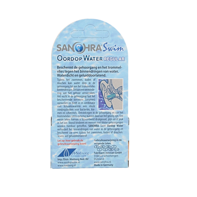 Ohrstöpsel Wasser Schwimmen regulär Erwachsene 1 Paar