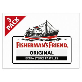 Fisherman's Friend Original paquete de 3 unidades 25 gramos