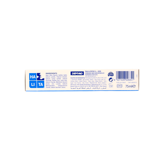 Halita Fluoride Toothpaste 75 Millilitres