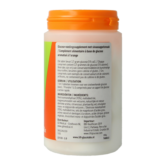 Orange Refill Pot 50 Tablets