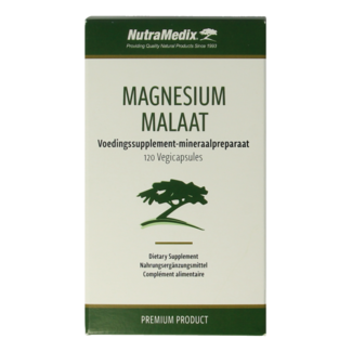 Nutramedix Magnesium malaat 120 Vegetarische capsules