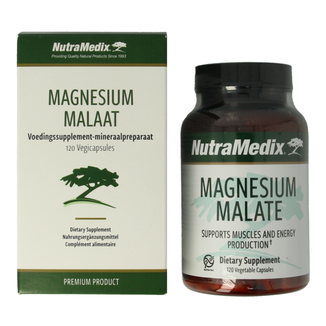 Magnesiummalat 120 vegetarische Kapseln