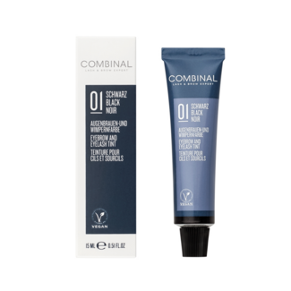 Combinal Eyebrow and eyelash dye black 15 Millilitres