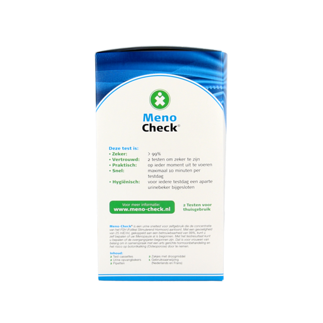 Testjezelf.nu Meno-check test menopausa 2 Pezzi