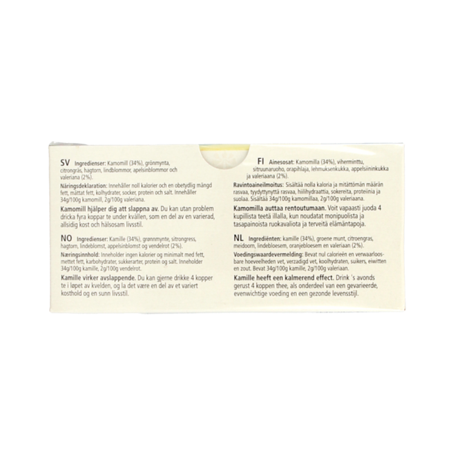Sleepytime extra wellness tea 20,00 bolsitas