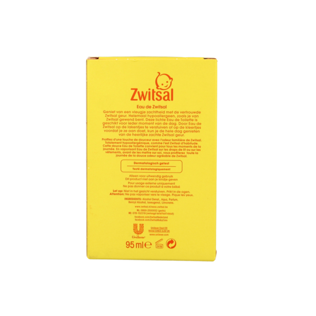 Zwitsal Eau de zwitsal 95 mililitros
