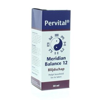 Pervital Meridian balance 12 blijdschap 30 mililitros