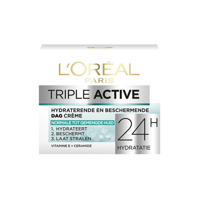 L'Oréal Paris Dermo Expertise Triple Active Tagescreme Normale/Mischhaut 50 Milliliter