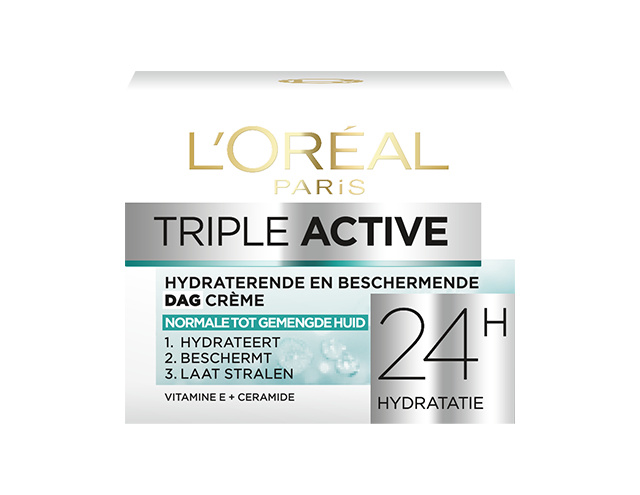 L'Oreal Paris Dermo expertise triple active crema de día piel normal/mixta 50 mililitros