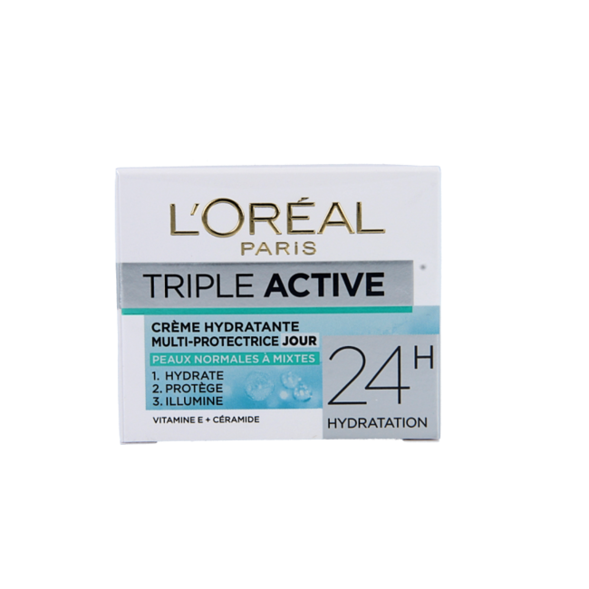 L'Oreal Paris Dermo expertise triple active norm/comb skin day cream 50 Millilitre