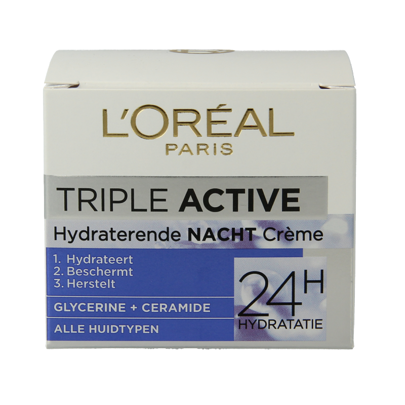 L'Oreal Paris Dermo expertise triple active crema de noche 50 mililitros
