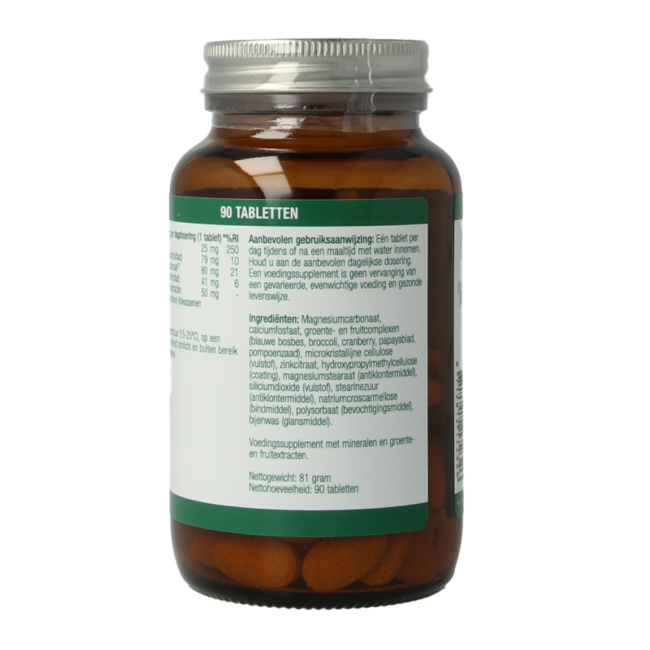 Zinc 25 mg 90 comprimidos