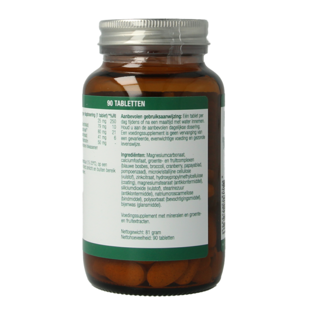 Zinc 25mg 90 Tablets