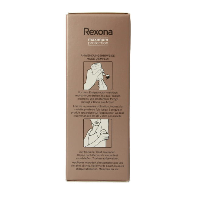 Rexona Desodorante stick mujer Maximum Protection Clean Scent 45 ml
