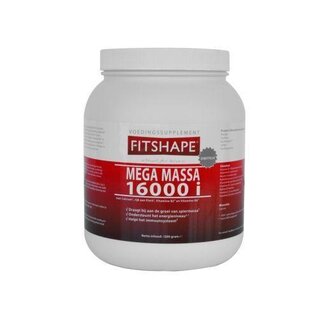 Fitshape Fitshape Mega 16000 I strawberry 2500 Gram