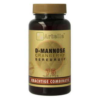 Artelle D-Mannose Cranberry Bärentraube 75 Tabletten