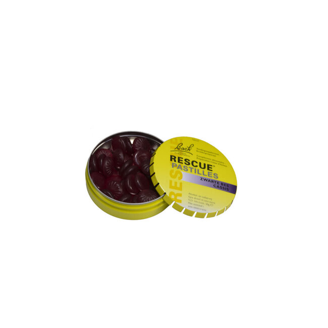 Rescue pastilles blackcurrant 50 Gram