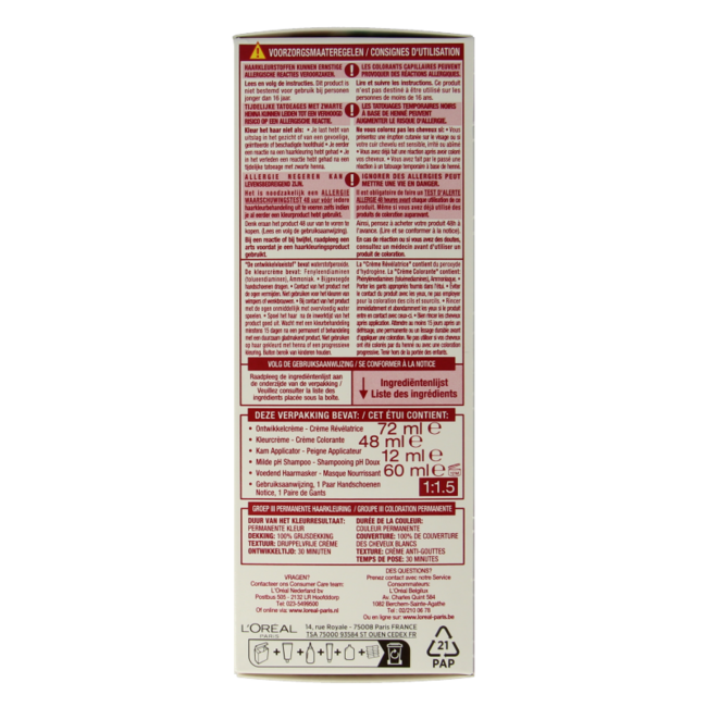 Excellence Excellence 6.3 Ciemny Złoty Blond 1 Zestaw