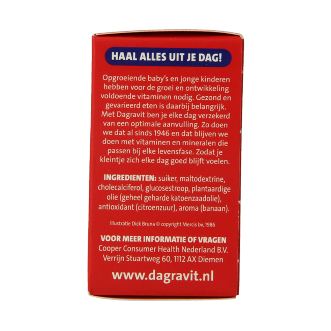 Dagravit Vitamina D tabletas niños 200 unidades