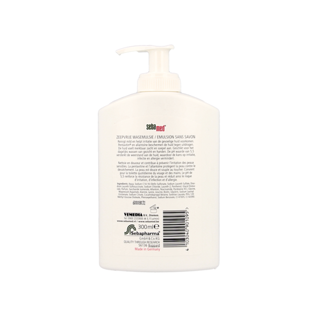 Sebamed Zeepvrij wasemulsie 300 Milliliter