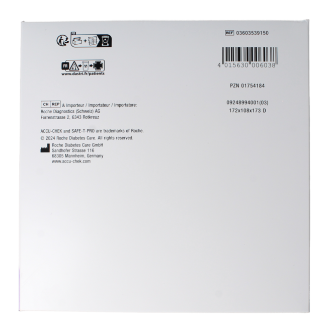 Accu-Chek Safe T-pro plus lancetten 200 Stuks