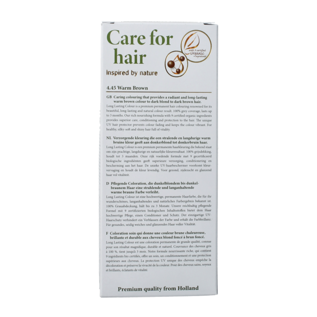 Henna Plus Long Lasting Colour 4.45 Brun Chaud 100 ml