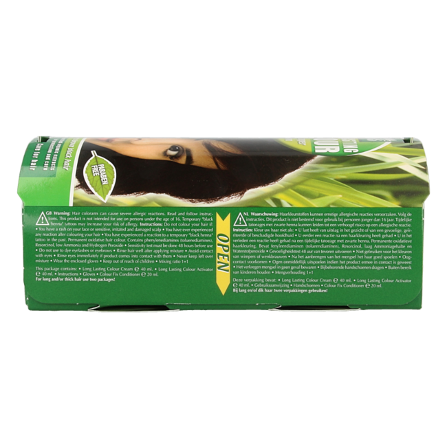 Henna Plus Long lasting colour 3.44 dunkles Kupferbraun 100 Milliliter