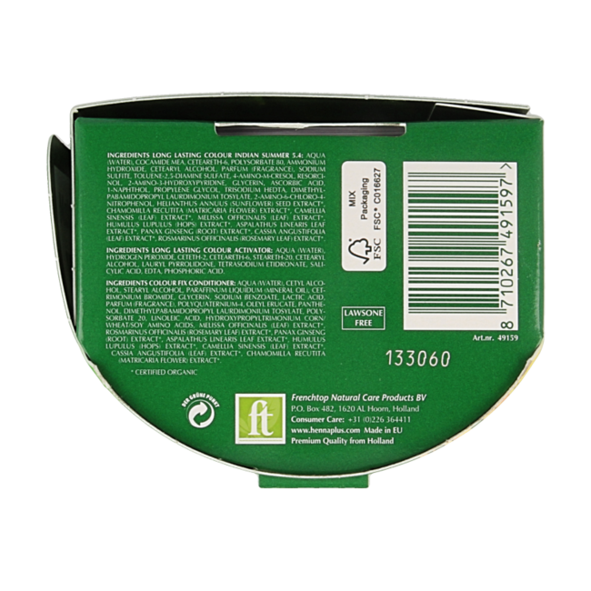 Henna Plus Long lasting colour 5.4 indian summer 100 Milliliter