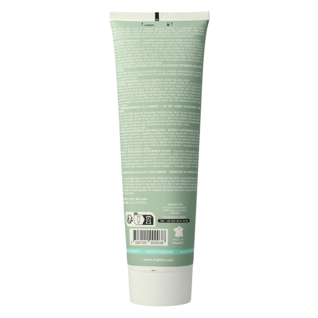 Argiletz Green Clay tube paste 400 Gram