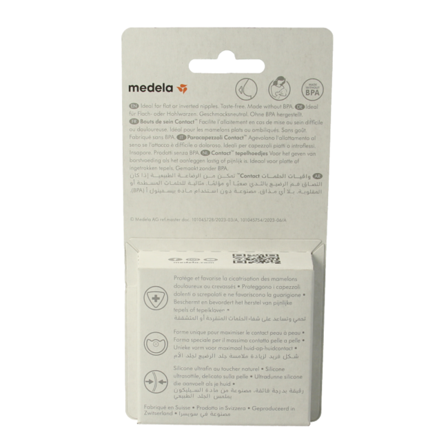 Contact Nipple Shields Size L 1 Pair