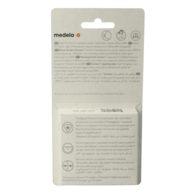 Contact Nipple Shields Size S 1 Pair