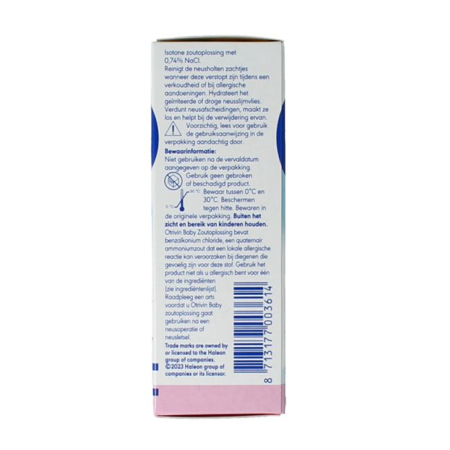 Baby zoutoplossing spray 15 Milliliter