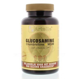 Artelle Artelle Glucosamine chondroïtine MSM 100 comprimés